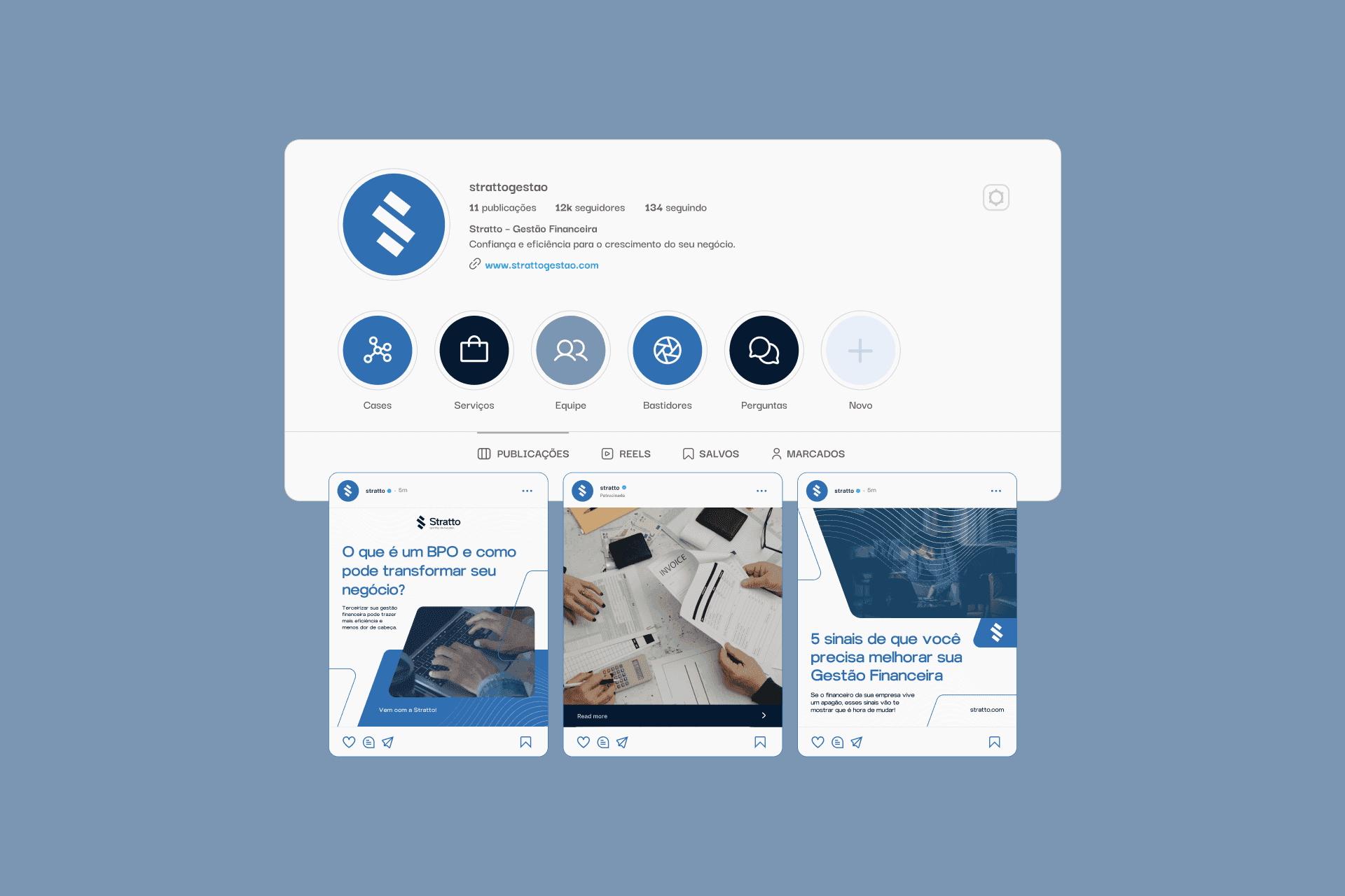 Stratto, Gestión Financiera